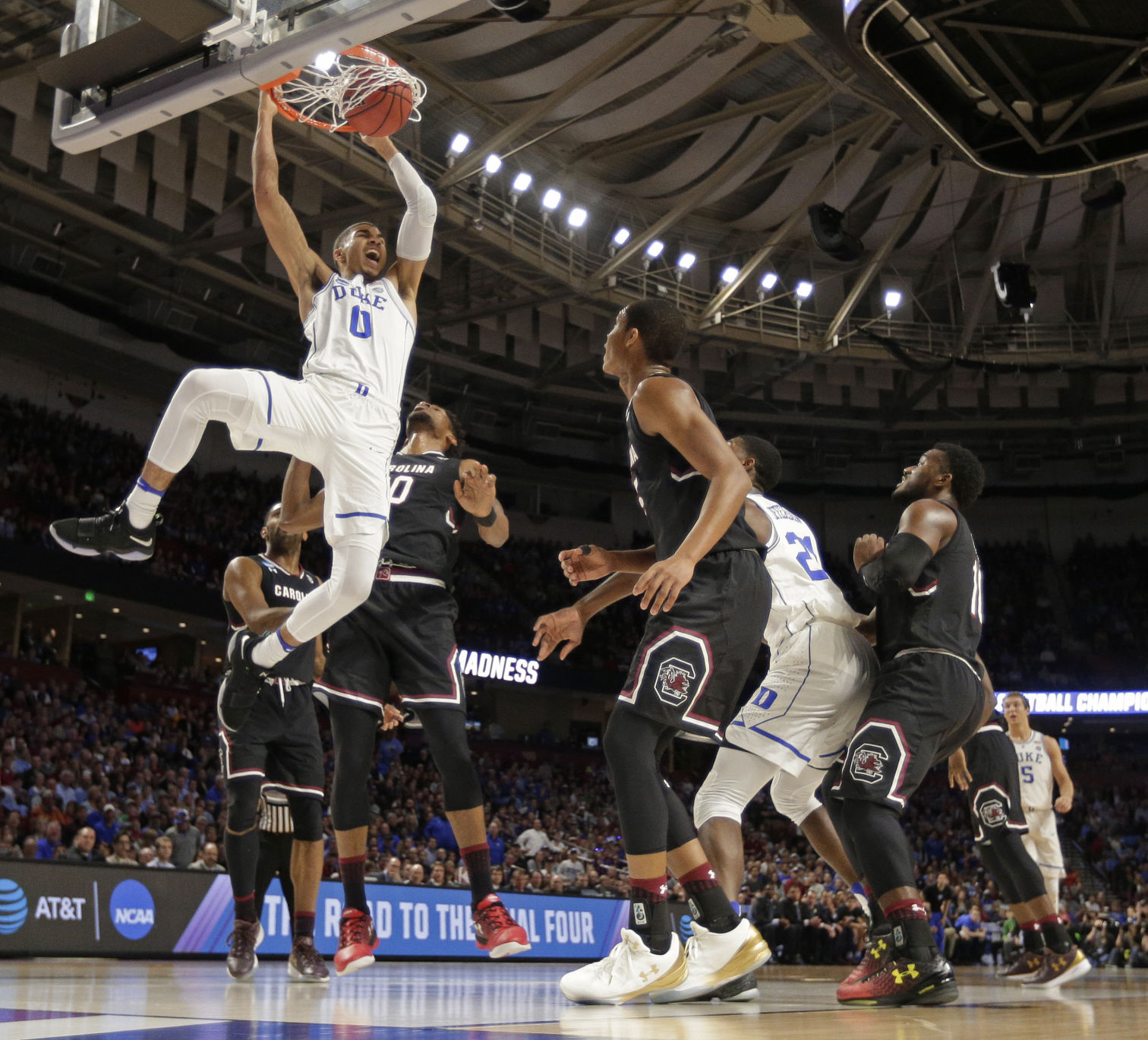 APTOPIX NCAA South Carolina Duke Basketball